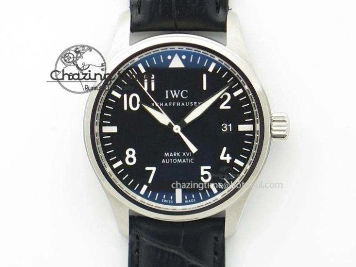 MIROTIME 0305 Aquatimer Chrono IW376702 SS BLS 1:1 Best Edition Black Dial on Black Rubber Strap A WellDesigned 7105